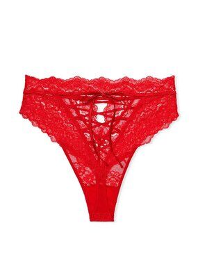 Victoria’s Secret Dream Angel Red High Rise Thong (L) NWT